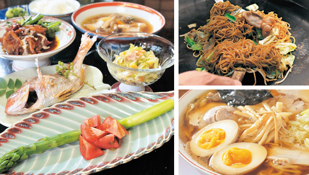 The allure of Shonai Town  Foods