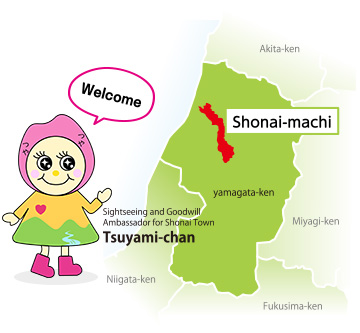 Shonai Town map